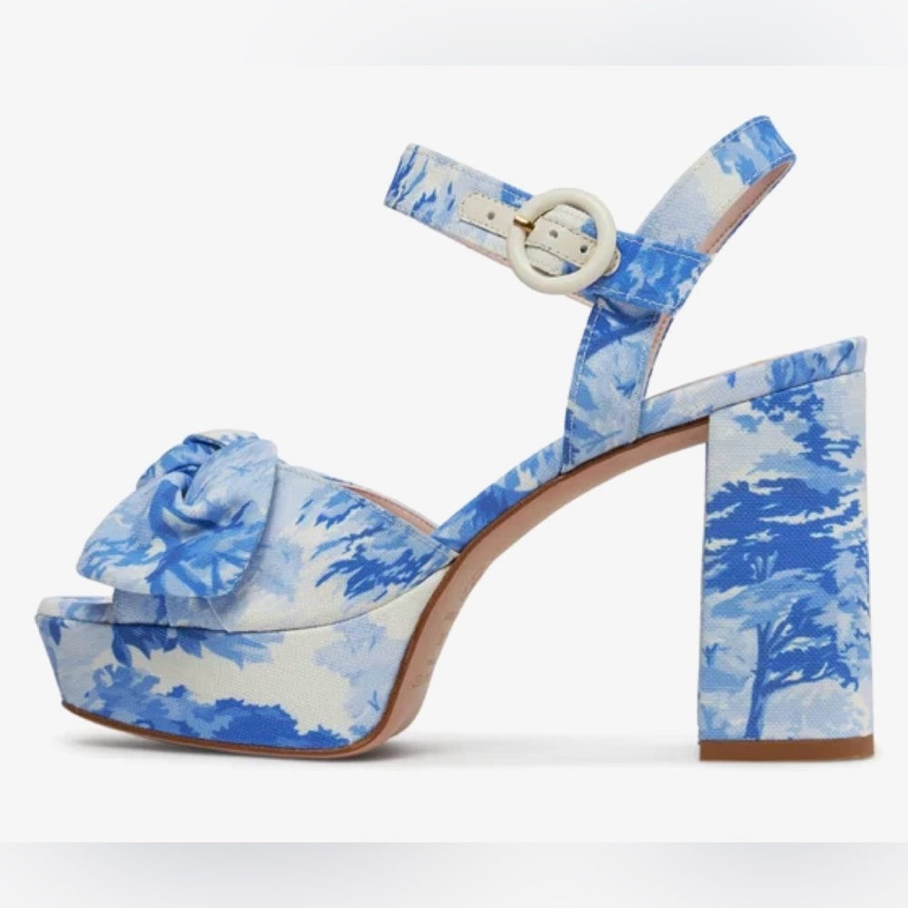 NEW TED BAKER HEMMINA PLATFORM HEELS SIZE 8 US/38 EU